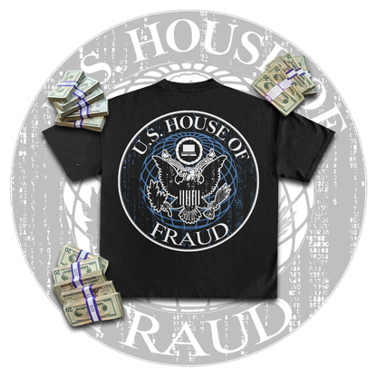 Fraud Dept Black T-Shirt